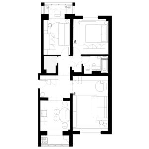 Apartament Schitului — Limestudio | Apartament