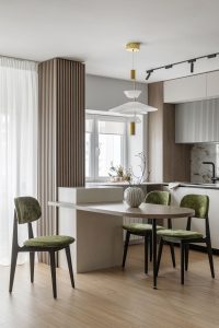 Apartament – Jade — Masă, Corp de iluminat, Masă de Bucătărie și de Mese