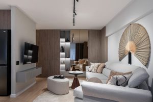 Apartament – Jade — Pardoseală, Sufragerie, Canapea
