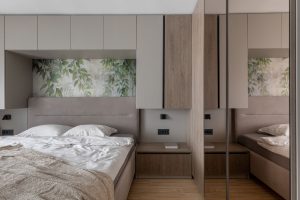 Apartament – Jade — Dormitor, Pardoseală, Pat